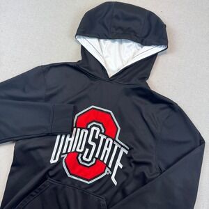 Varsity Authentic Apparel Small Hoodie Unisex Black Ohio State Buckeyes NCAA